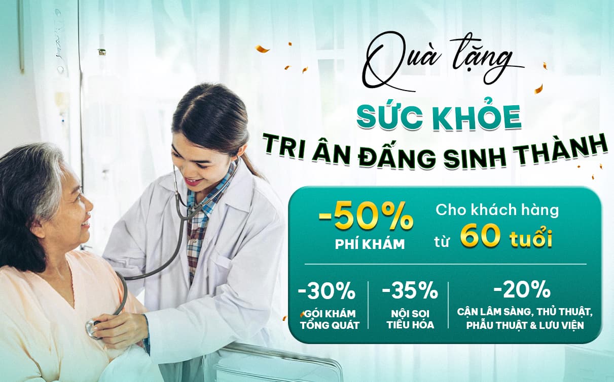 Giảm tới 50% phí khám bệnh cho người từ 60 tuổi