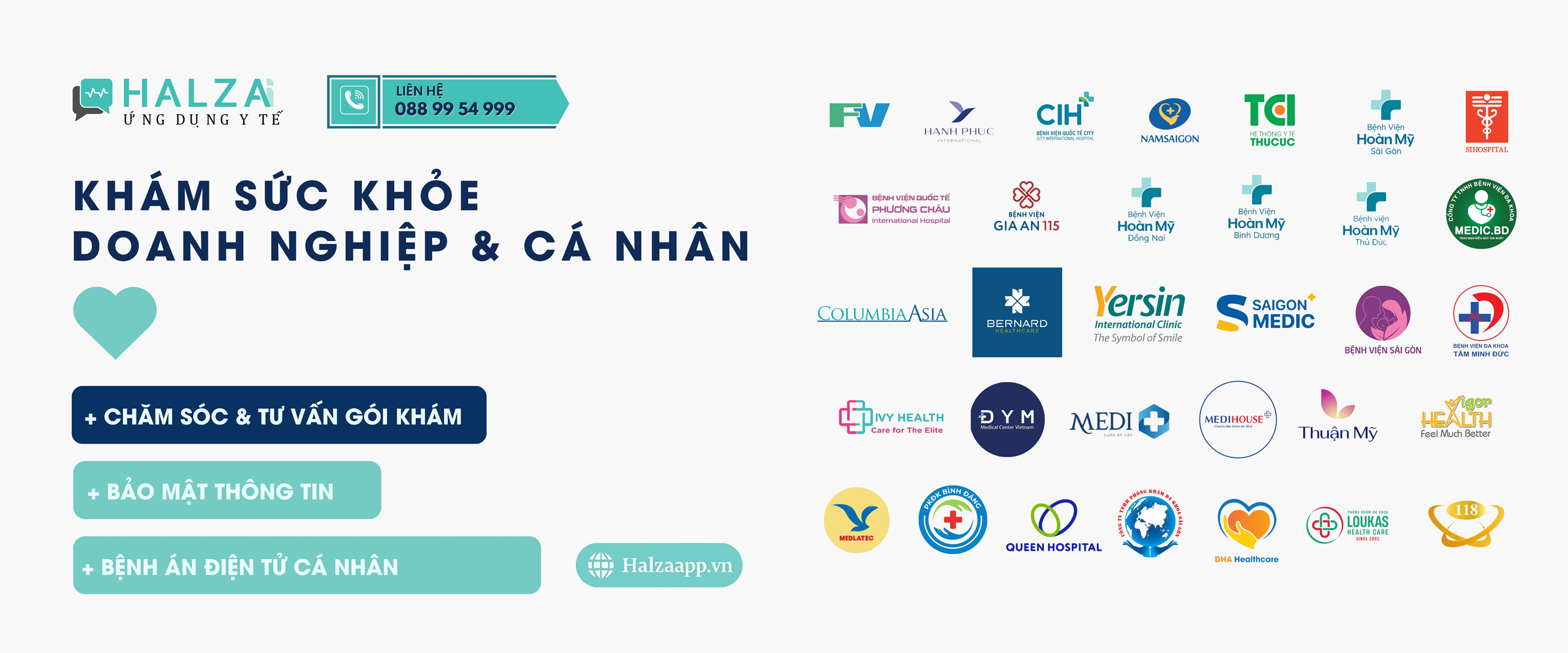 Halza - Khám sức khỏe